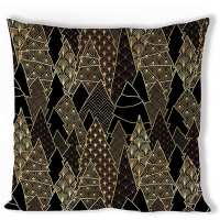 Art.No.36216505- Калъфка за възглавница Luxury trees black от 