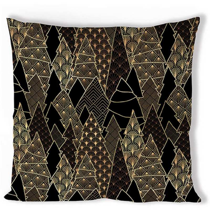 Калъфка за възглавница Luxury trees black