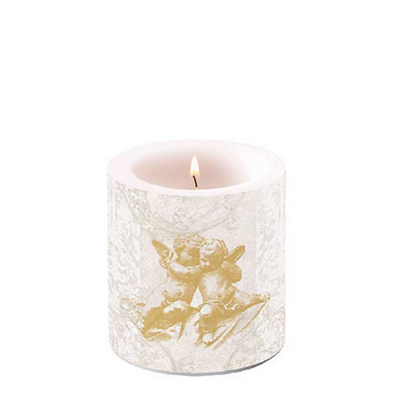 Свещ малка Classic Angels Gold