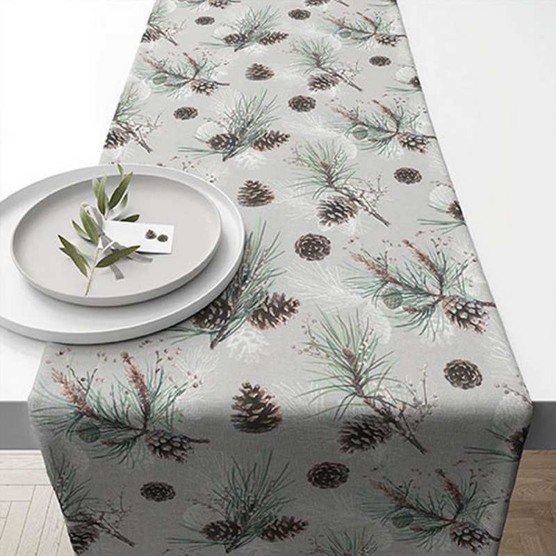 Тишлайфер Pine Cone All Over 40х150см