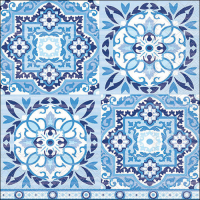 Art.No.13309317- Салфетки Tiles blue от 