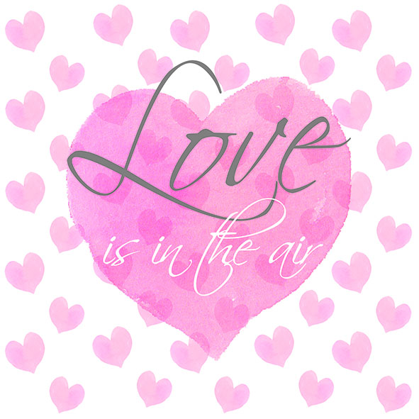 Салфетки Love letters