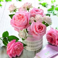 Art.No.13316355- Салфетки Music roses от 