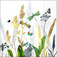 Art.No.13317470- Салфетки Ornamental flowers white от 