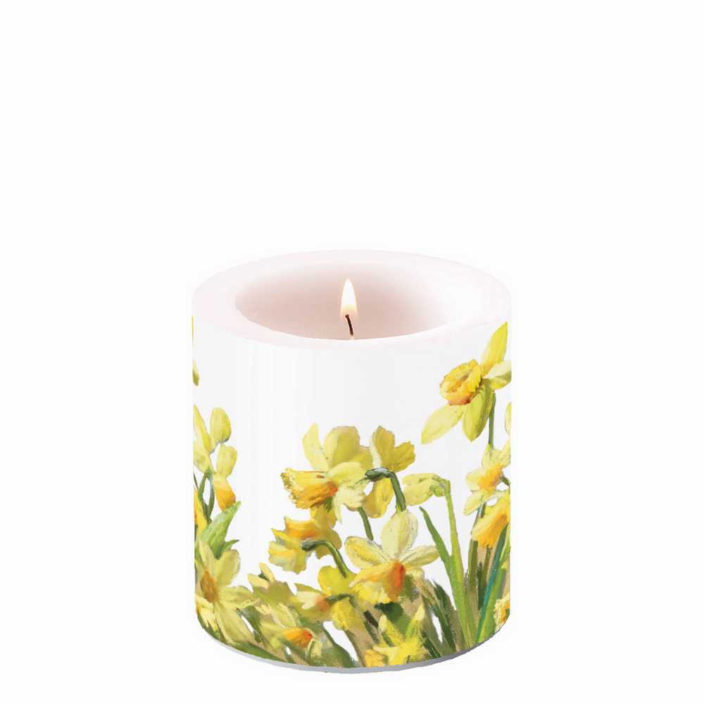 Свещ Golden daffodils