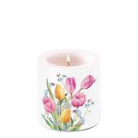 Art.No.19217030- Свещ Tulips bouquet от 