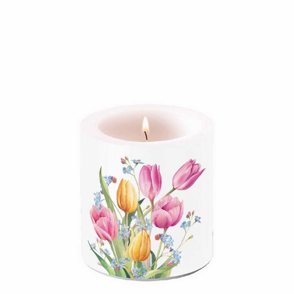 Свещ Tulips bouquet
