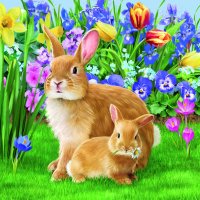 Art.No.23317110- Салфетки Mother bunny от 