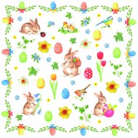 Art.No.23317150- Салфетки Easter collage от 