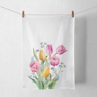 Art.No.17817030- ДОМАКИНСКА КЪРПА TULIPS BOIQUET  от 