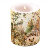 Art.No.19114450- Свещ голяма Autumn hedgehog от 