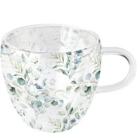 Art.No.14417165- Чаша стъкло Eucalyptus all over от 