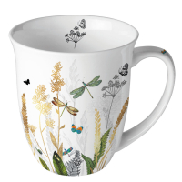 Art.No.18417470- Чаша Ornamental flowers white от 