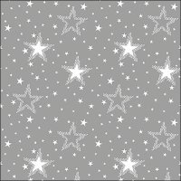 Art.No.33316731- Салфетки Night sky white silver от 