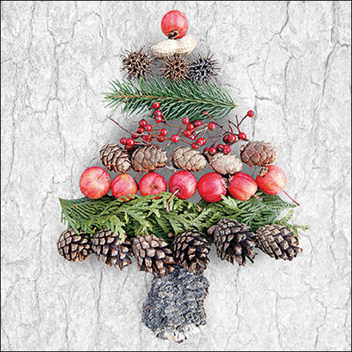 Салфетки Deco tree grey