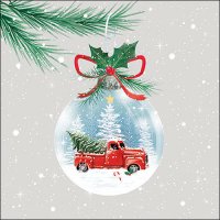 Art.No.33317920- Салфетки Truck in bauble от 