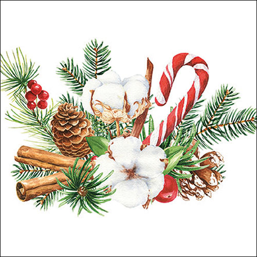 Салфетки Christmas arrangement