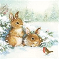 Art.No.33317985- Салфетки Friends in snow от 