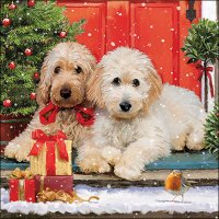 Art.No.33318060- Салфетки Dogs at the door от 