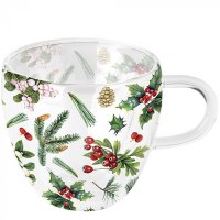 Art.No.34416495- Чаша Winter greenery white от 