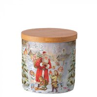 Art.No.37417970- Порцеланов буркан Santa bringing presents от 