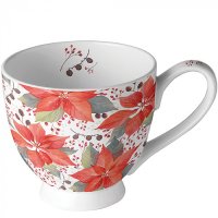 Art.No.38816490- Чаша Poinsettia and berries от 