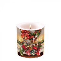 Art.No.39217980- Свещ малка Hanging stockings от 