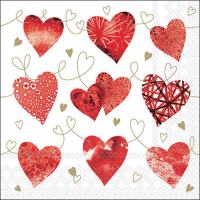 Art.No.13318220- Салфетки Ten hearts от 