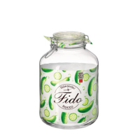 Art.No.KT110393- Буркан стъклен с клипс Fido 3л от 
