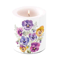 Art.No.19318165- Свещ Pansies от 