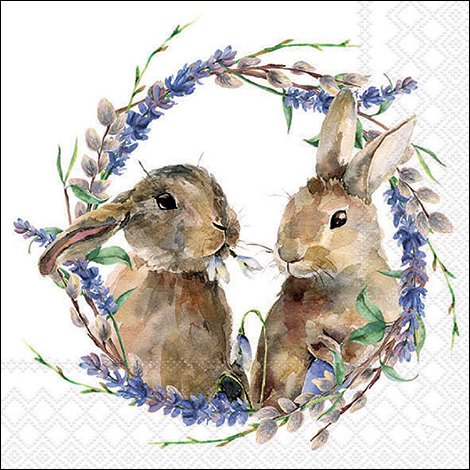 Салфетки Rabbit wreath