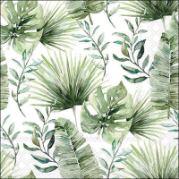 Art.No.13318215- Салфетки Jungle leaves white от 