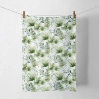 Art.No.17818215- Домакинска кърпа Jungle leaves white от 