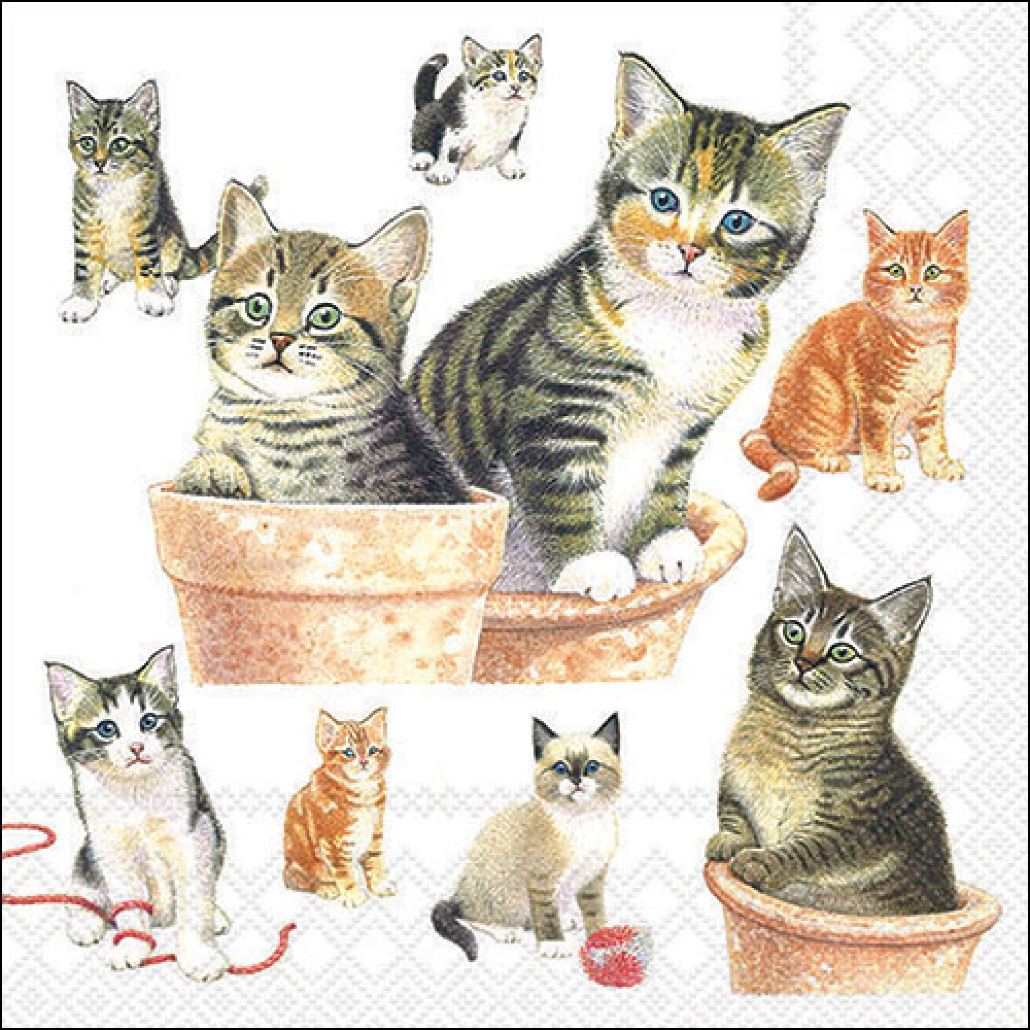Салфетки Cute kittens