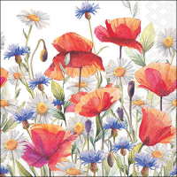 Art.No.13318640- Салфетки Poppies and cornflowers от 