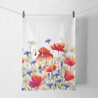 Art.No.17818640- Домакинска кърпа Poppies and cornflowers  от 