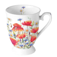 Art.No.18718640- Чаша Poppies and cornflowers  от 