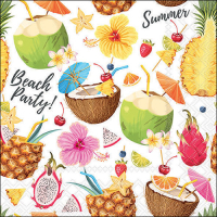 Art.No.13318355- Салфетки Beach party white от 