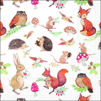 Art.No.13318810- Салфетки Woodland animals от 