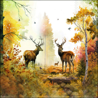 Art.No.13318795- Салфетки Autumn forest от 