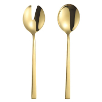 Art.No.7294- Прибори за салата комплект 2части Gold от 