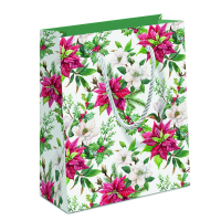 Art.No.31218875- Подаръчна торбичка Christmas florals от 