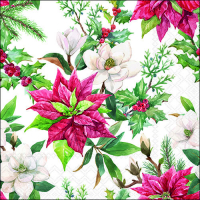 Art.No.33318875- Салфетки Christmas florals от 
