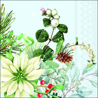 Art.No.33318990- Салфетки White poinsettia от 