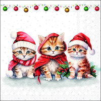 Art.No.33319105- Салфетки Funny cute kittens от 