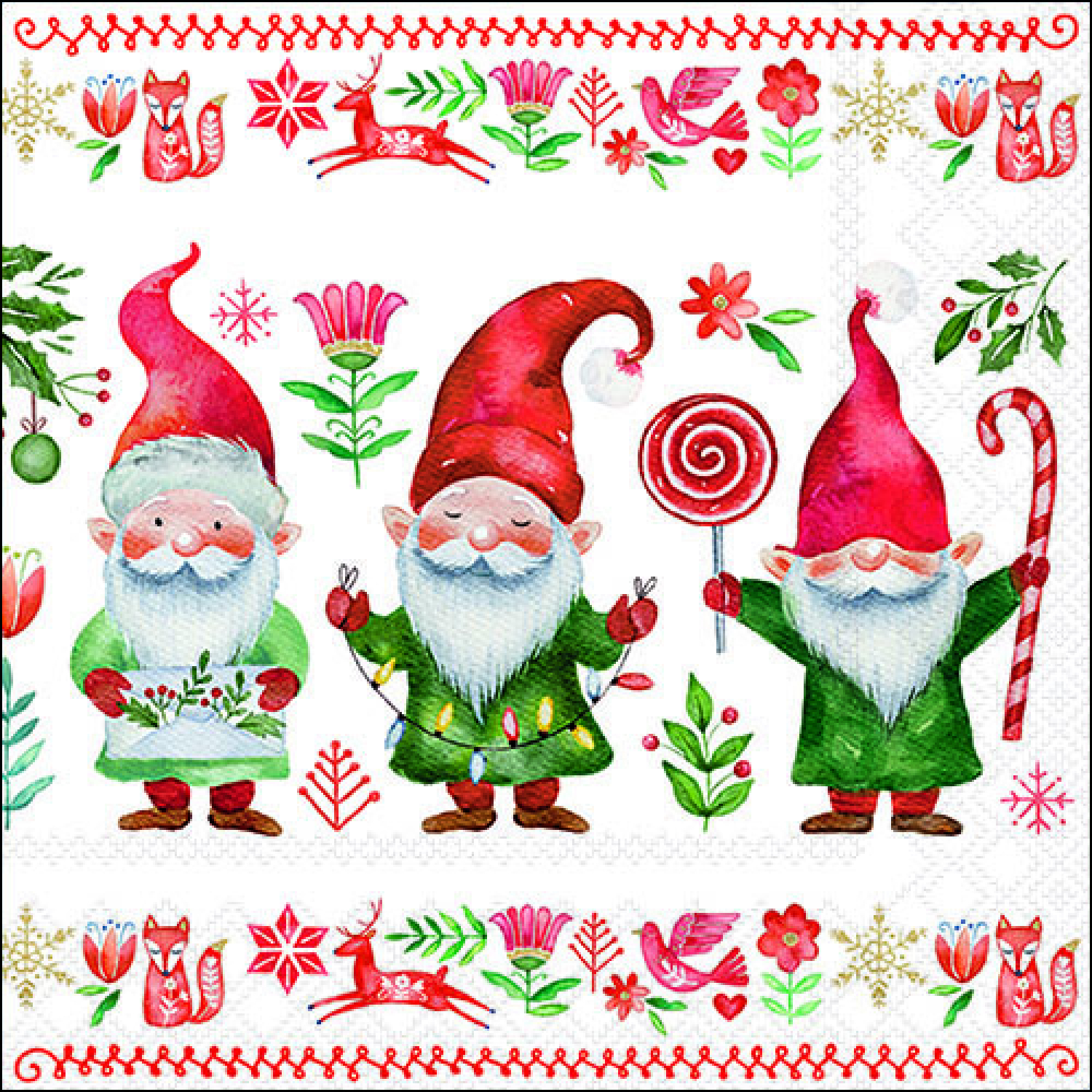 Салфетки Gnomes fun