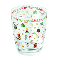 Art.No.34314765- Чаши за вода Ornaments all over red от 