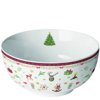 Art.No.34814765- Купа Ornaments all over red от 