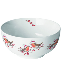 Art.No.34818865- Купа Christmas robins white от 
