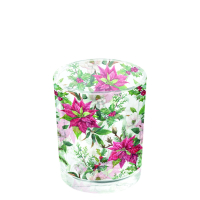 Art.No.37318875- Свещник за чаена свещ Christmas florals от 